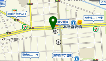 NO SERVICE HOTEL azumabashi(ノーサービスホテル麻布台)の地図画像