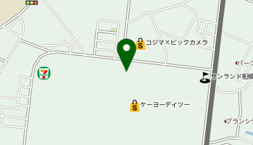 コナズ珈琲新船橋の地図画像