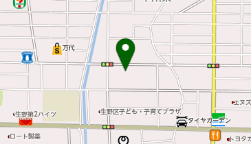 スギドラッグ 巽北店の地図画像