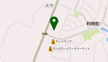 ブルースカイランドリー ランドローム利根店の地図画像