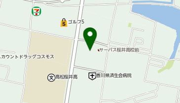 ブルースカイランドリー ダイレックス高松レインボー店の地図画像