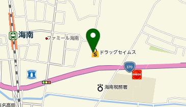 ブルースカイランドリー 海南店の地図画像