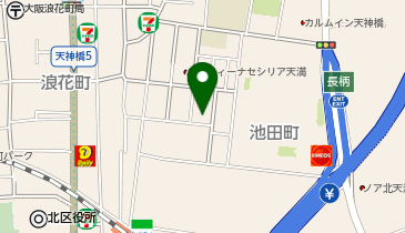 炭火焼鳥 鳥帝の地図画像