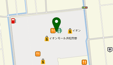 PLAZA(プラザ) イオンモール浜松市野店の地図画像