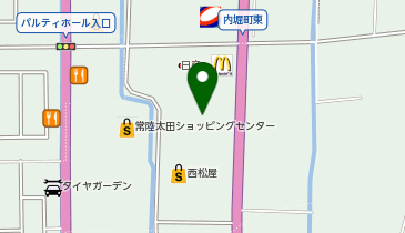 フォレストモール常陸太田の地図画像