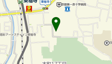 京都大本山東福寺塔頭 龍眠庵の地図画像