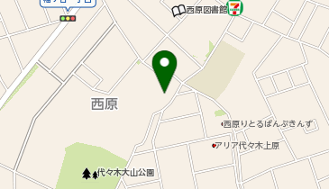 小さな森の家 代々幡斎場の地図画像