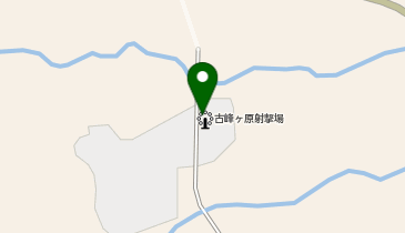 古峰ケ原射撃場の地図画像