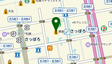 澤光青果 札幌店の地図画像