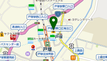 澤光青果 戸塚店の地図画像