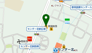 澤光青果 都筑店の地図画像