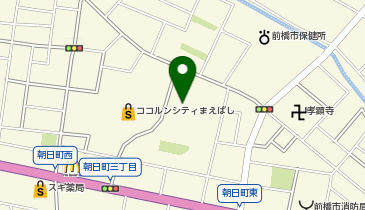 まえばし医療センターの地図画像