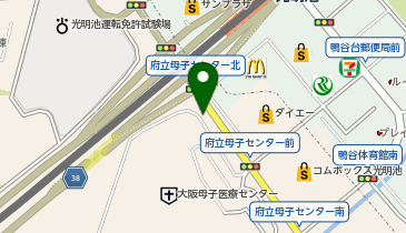 日本調剤 光明池薬局の地図画像