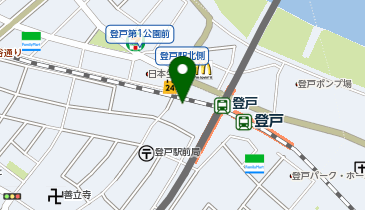 焼鳥こおりの地図画像