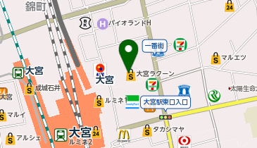 LEMONADE by Lemonica(レモネード バイ レモニカ) 大宮ラクーン店の地図画像