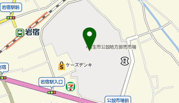 スターバックスコーヒー 桐生市場店の地図画像