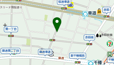 逸品創作 さざんかの地図画像