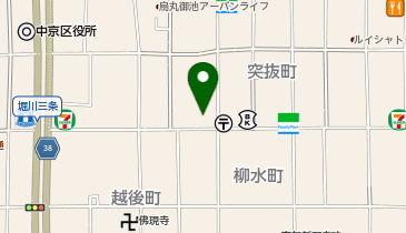 サンワカンパニー 京都ショールームの地図画像