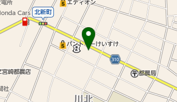 コインランドリーアリス 都農店の地図画像