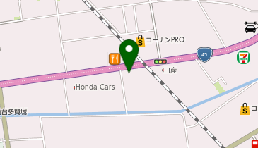 伝説のすた丼屋 多賀城店の地図画像