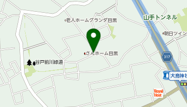 さんホーム目黒の地図画像