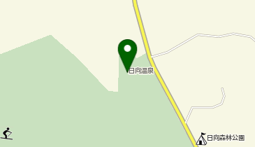 日向温泉の地図画像