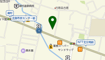 囲炉裏 甲府湯村店の地図画像