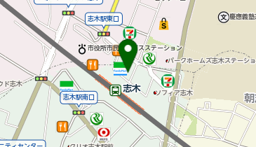やきとり にしだ場 志木店の地図画像