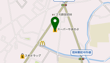 米乃家 やまのぶ若林店の地図画像