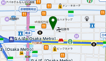 LUDIC PARK(ルディック パーク) なんばウォーク店の地図画像