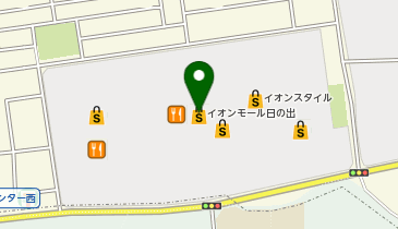 illusie300(イルーシーサンマルマル) イオンモール日の出店の地図画像