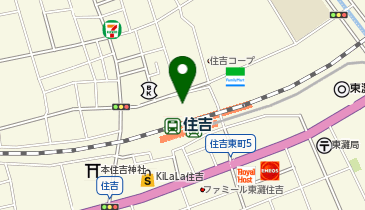 Liv(リブ住吉)の地図画像