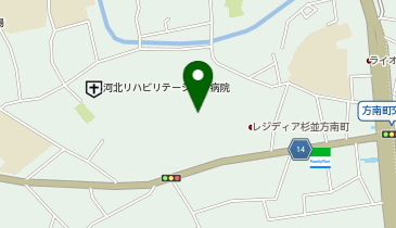 プラウドシティ方南町の地図画像