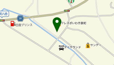 つり具の上州屋 いわき泉店の地図画像