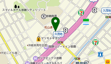 アグー豚しゃぶしゃぶ 壽々 久茂地店の地図画像