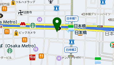 新宿焼肉 牛たんの檸檬 大阪本店の地図画像