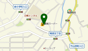 馳走菜 鴨居店の地図画像