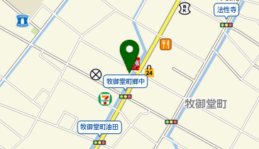 じぶんde脱毛 forMen(ジブンデダツモウ フォーメン) 牧御堂店の地図画像