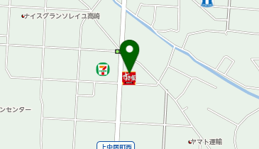 すき家 高崎上中居店の地図画像