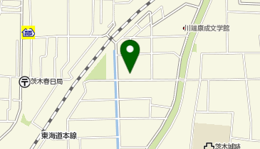 内田書道教室の地図画像