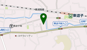 ヨークフーズ with(ウィズ) ザ・ガーデン自由が丘 東逗子店の地図画像