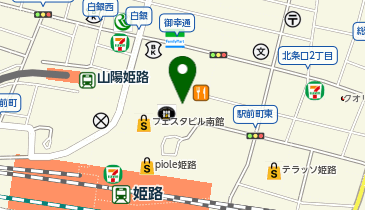 姫餃子の地図画像