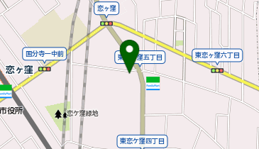 ペンギンベーカリー 国分寺府中街道店の地図画像