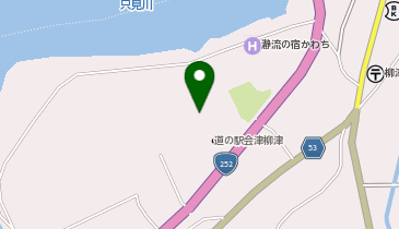 越後三山只見国定公園 奥会津ビジターセンターの地図画像