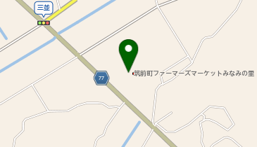 筑前町ファーマーズマーケット みなみの里の地図画像