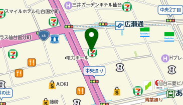 東京海上日動火災保険株式会社 仙台・営業課の地図画像