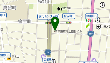 東京海上日動火災保険株式会社 岐阜・営業課の地図画像