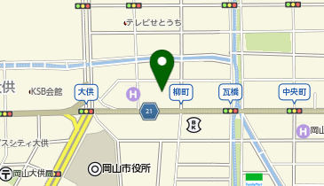 東京海上日動火災保険株式会社 岡山営業課の地図画像