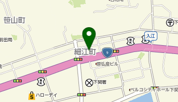 東京海上日動火災保険株式会社 下関支社の地図画像