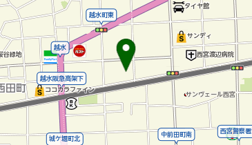 天ぷら専門 多からの地図画像